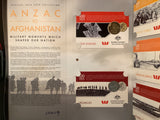 2016 Anzacs to Afghanistan Military Moments Which Shaped Our Nation. 14 Coin Set and Folder.