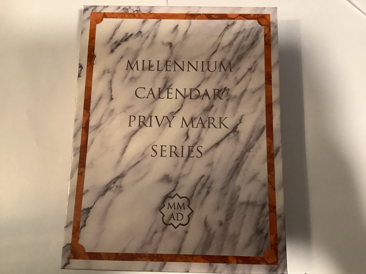 2000 Millennium Calendar Privy Mark Series