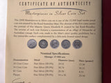 2000 Masterpieces in Silver Coins of the 20th Century Monarchs