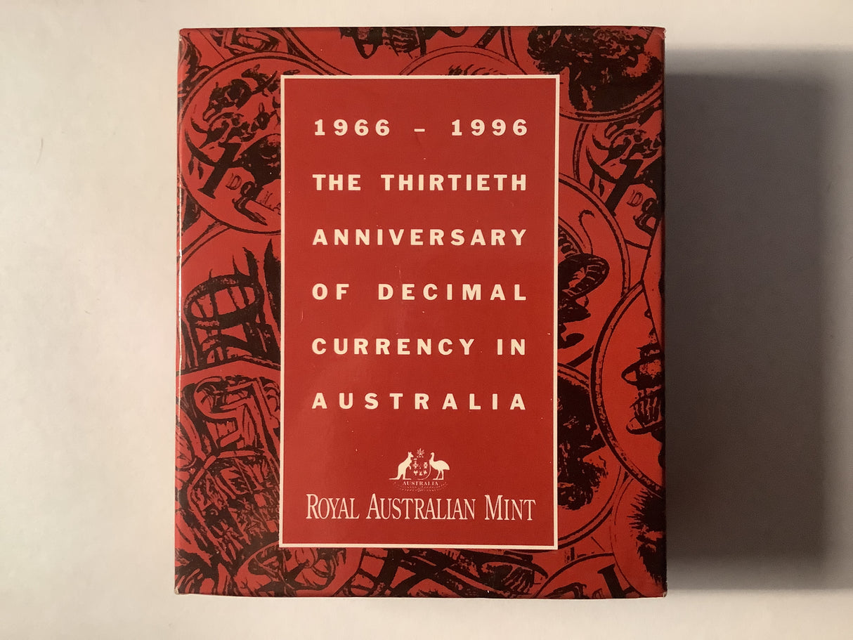 1996 $1 Silver The 30th anniversary of decimal currency in Australia.