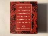 1996 $1 Silver The 30th anniversary of decimal currency in Australia.