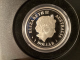 2008 $1 Discover Australia Kakadu Silver Proof Coin
