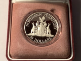 1992 $10 Silver Proof Coin. Northern Territory.