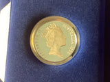 1990 $10 Silver Proof Coin. Birds of Australia Cockatoo.