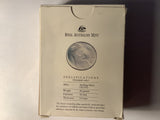 1993 $10 Silver Proof Coin. Birds of Australia. Palm Cockatoo