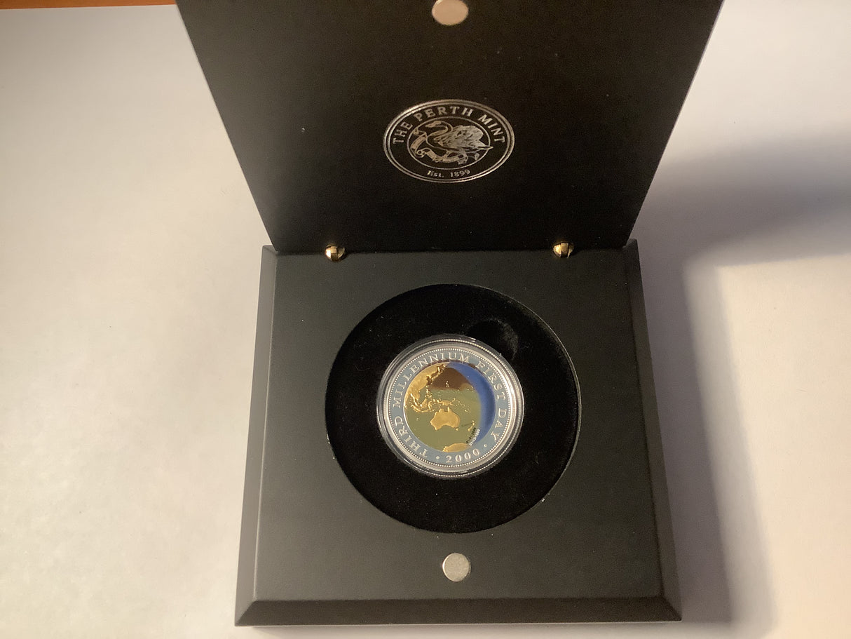 2000 $20 The Australia Bi-Metal Millennium Coin.