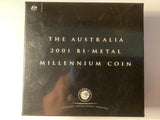 2001 $20 The Australia Bi-Metal Millenium Coin.