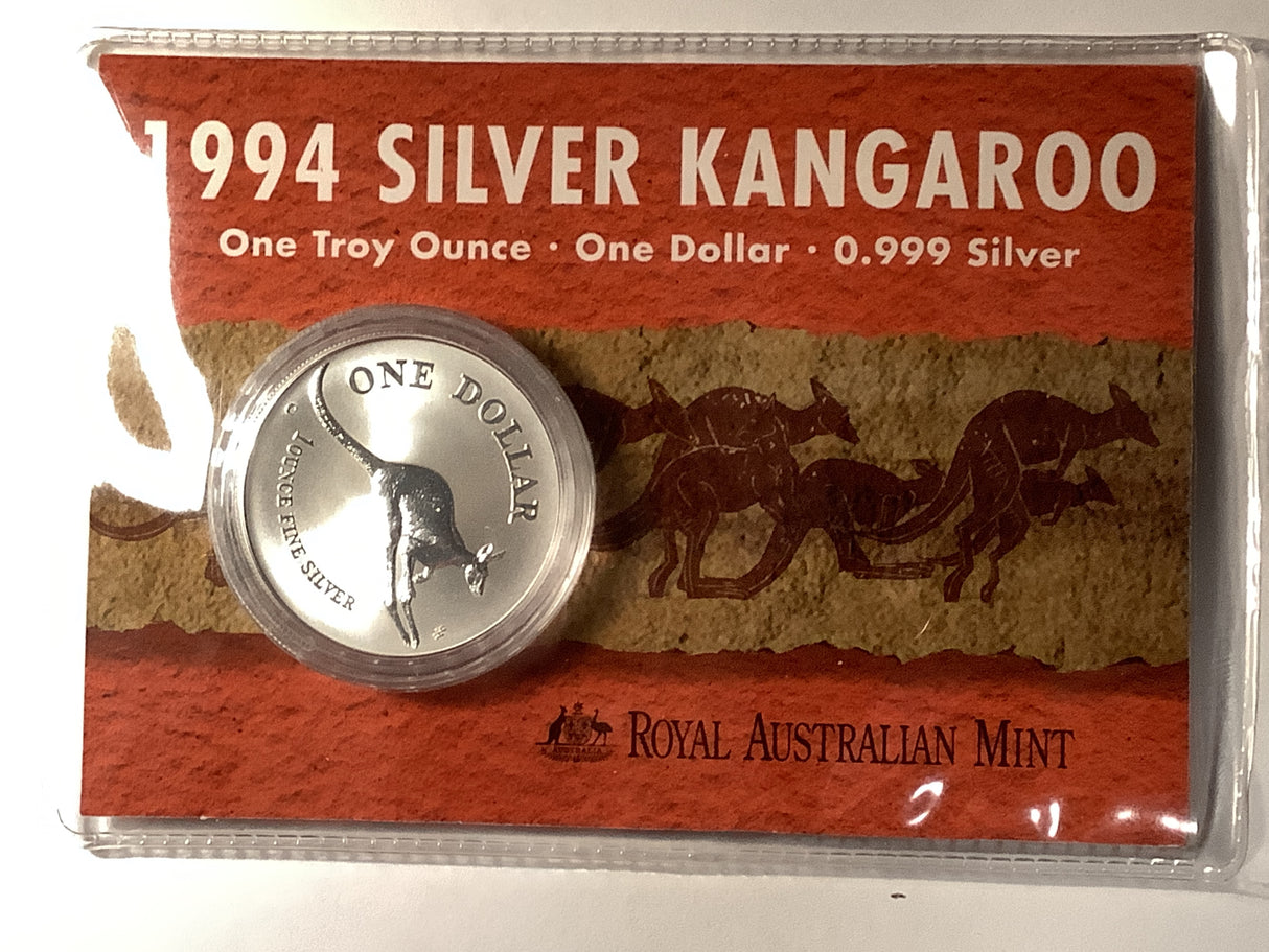 1994 $1 Silver Kangaroo