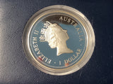 1996 $1 Silver Proof Kookaburra.