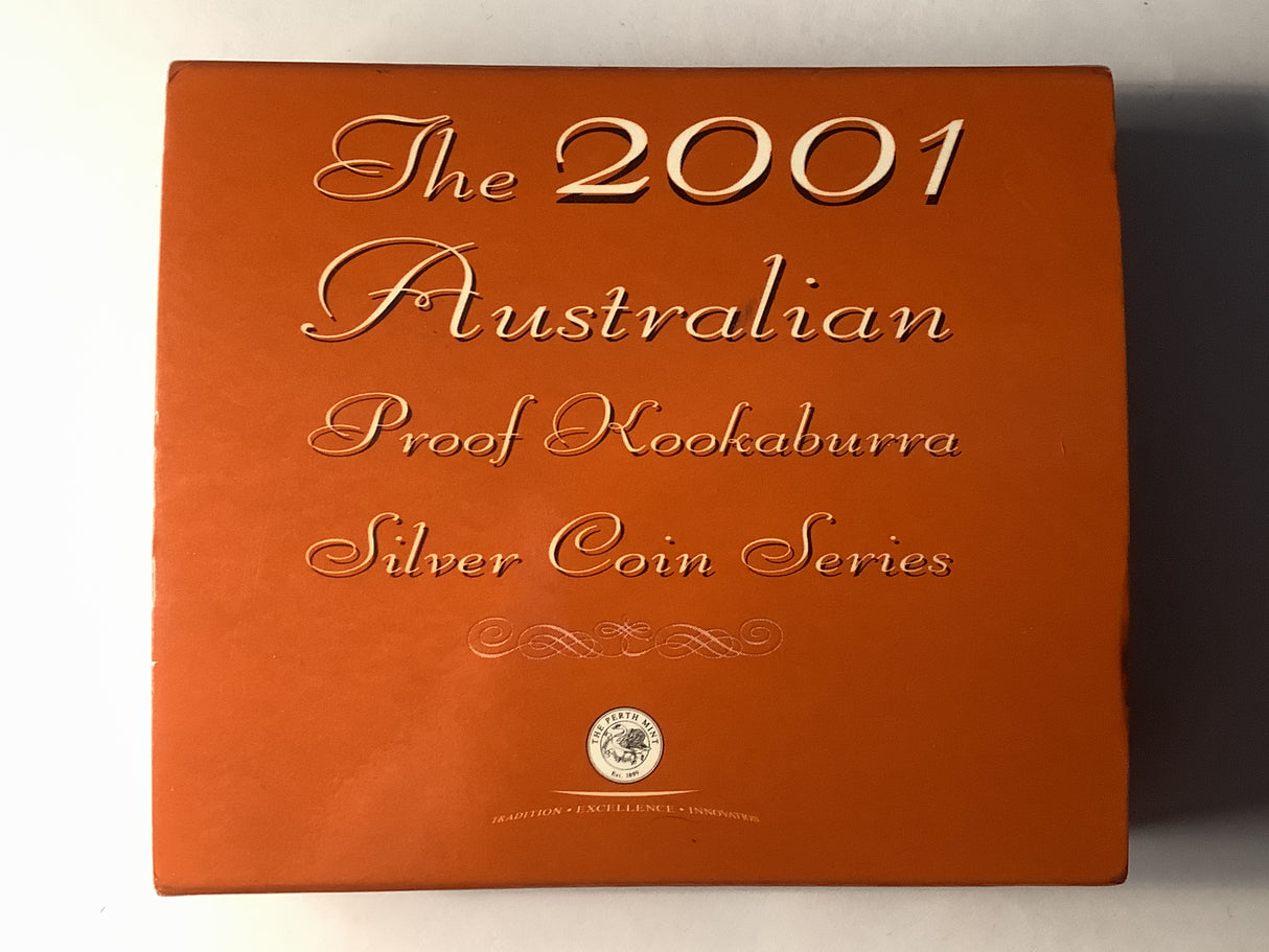 2001 $2 Silver Proof Kookaburra.