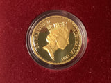 1995 $100 Floral Emblems of Australia Proof Gold Coin.