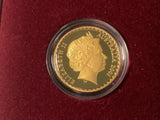 2001 $100 Floral Emblems of Australia Proof Gold Coin.