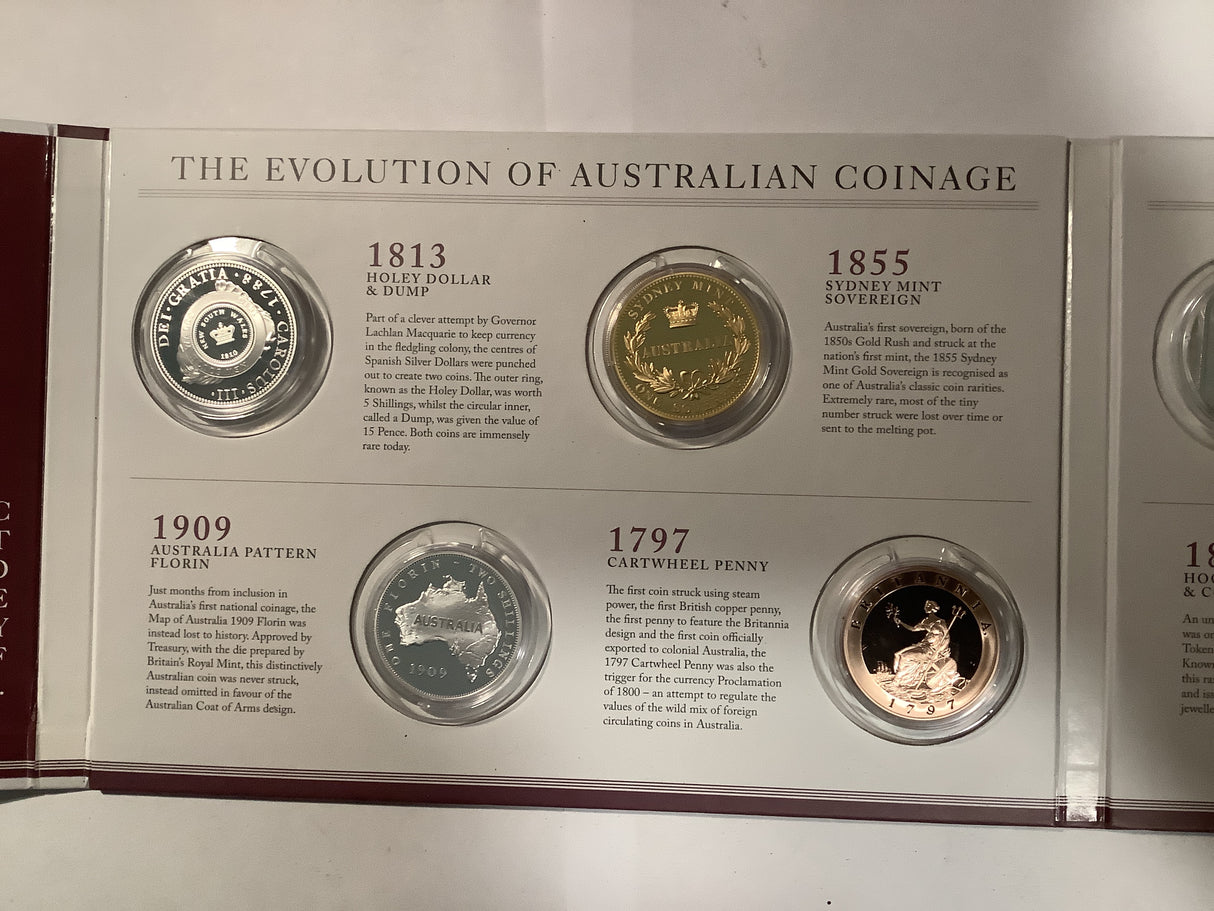 History of Australian Coinage Collection Volume 1.