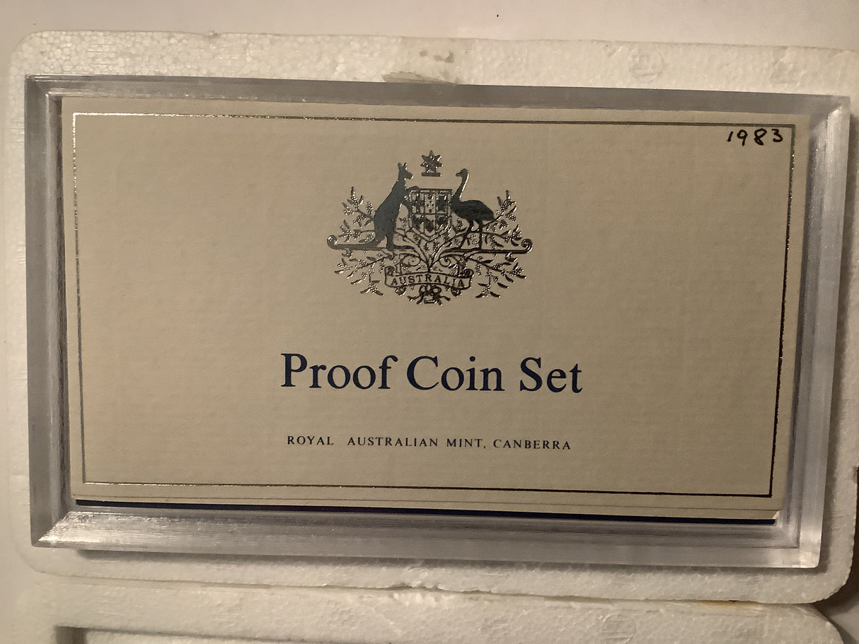 1983 Six Coin Proof Coin Set.