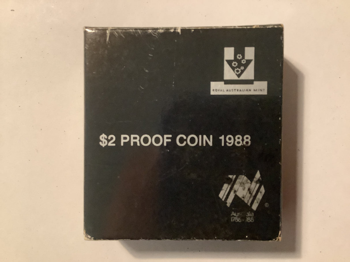 1988 $2 Silver Proof Coin
