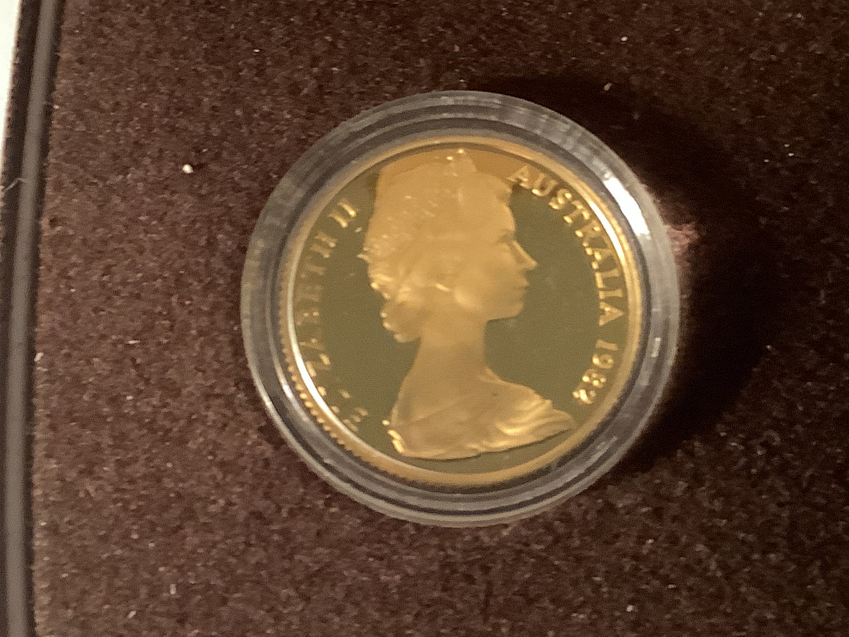 1982 $200 Commonwealth Games Proof Gold Coin.