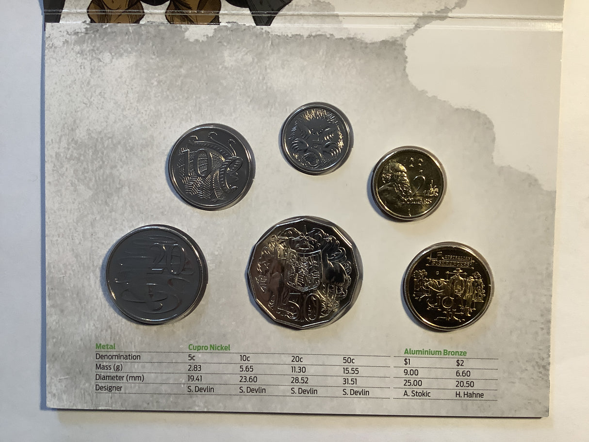 2019 LEGENDS EDITION uncirculated set. The bold, bad and ugly.