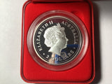 2001 $2 Australian Proof Lunar Silver Coin Series. Year of the Snake 2 ounce Silver Coin.