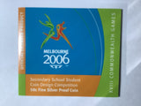 2006 Commonwealth Games. 50c Fine Silver Proof Coin. Secondary School Competition.