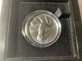 2021 Kangaroo $1 1oz Silver Antiqued Coin