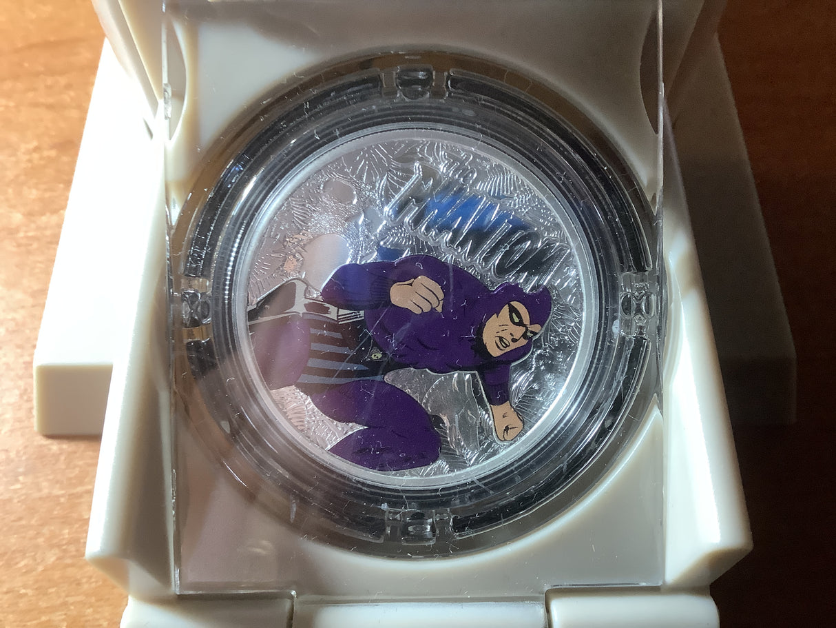 2016 80th Anniversary of the Phantom Collectable 1oz Silver Proof Medallion coin