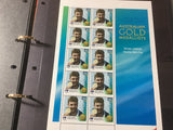 2000 Sydney Olympics Australian Gold Medalists Stamp Album