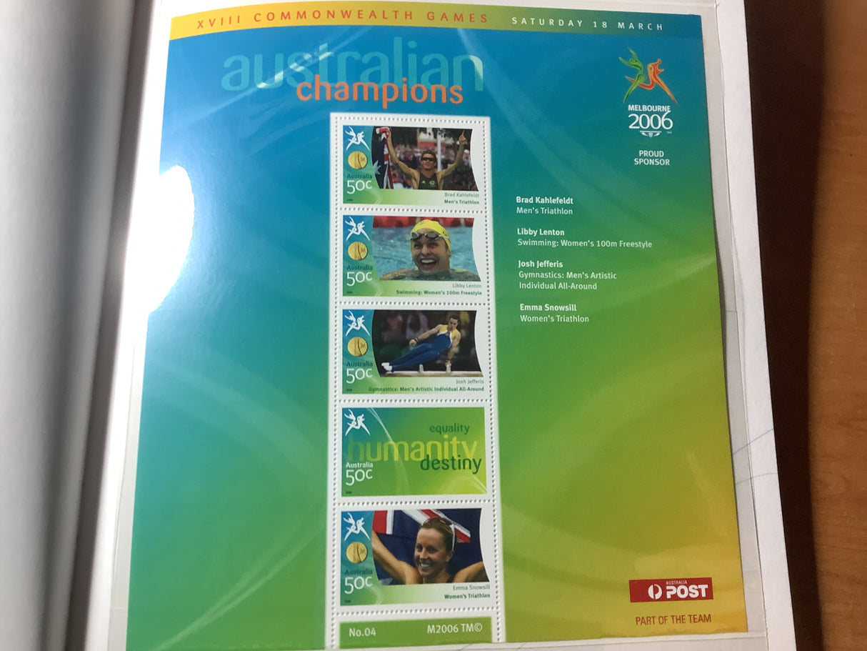 2006 collection commonwealth games stamps