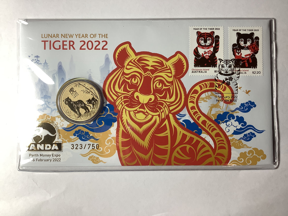 2022 ANDA Perth Three PNC Set. Tamworth Festival. Year of the Tiger. R.M William