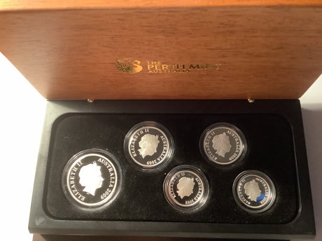 2009 1966 Australian Decimal Silver Pattern Set