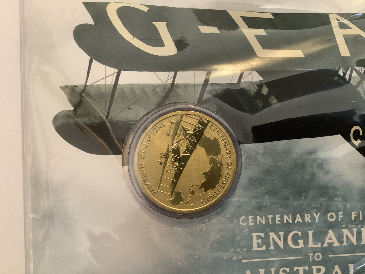 2019 PNC Centenary Of First England To Australia Flight 1919