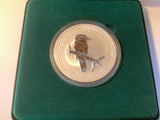 2005 $10 10-ounce Silver Australian Kookaburra.