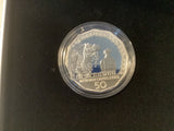 2020 50c Silver Proof Coin. Afghan Cameleers.