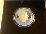 2019 $5 Silver Proof. 1812 A New Map of the World. Captain Cook’s Tracks and His Discovery.