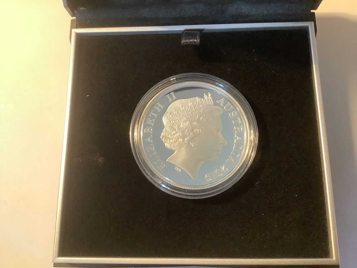 2019 $5 Silver Proof Coin. Mutiny on the Bounty 1789.