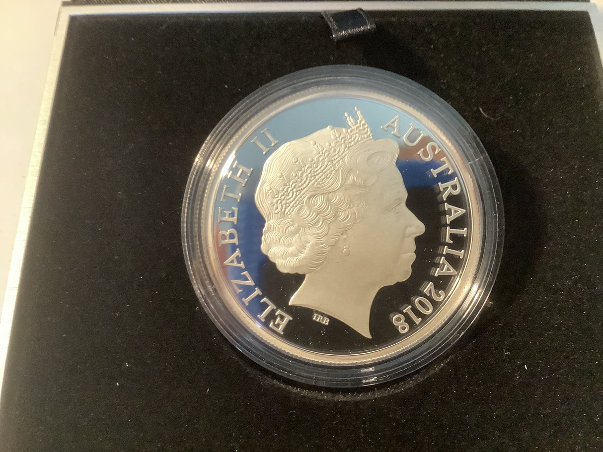 2018 $1 Fine Silver Proof Coin. Armistice Centenary.