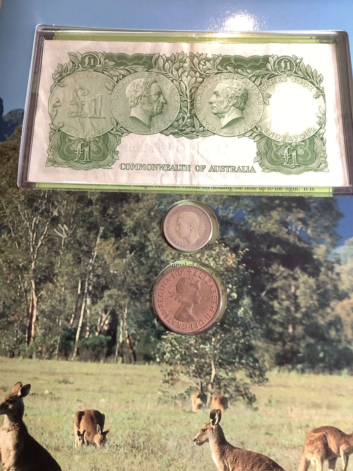 Australian Pounds, Shilling and Pence Set