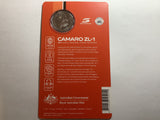 2020 50c 1971 Chevrolet Camaro ZL-1 uncirculated carded coin