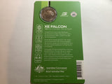 2020 50c 1984 Ford XE Falcon Greens-Tuf uncirculated carded coin