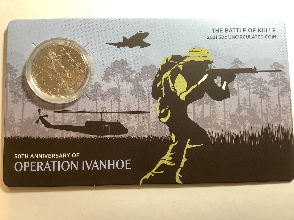 2021 50c 50th Anniversary of Operation Ivanhoe