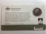 2018 50c The battle of Villers-Brentonneux Uncirculated carded coin