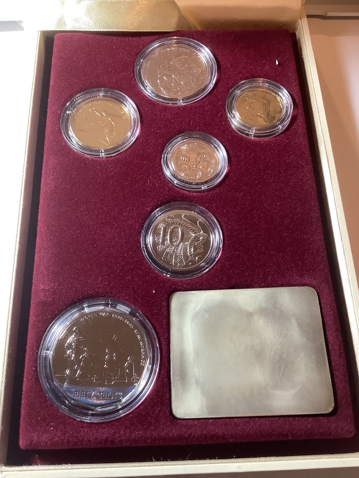 2005 Wedding Uncirculated Set.