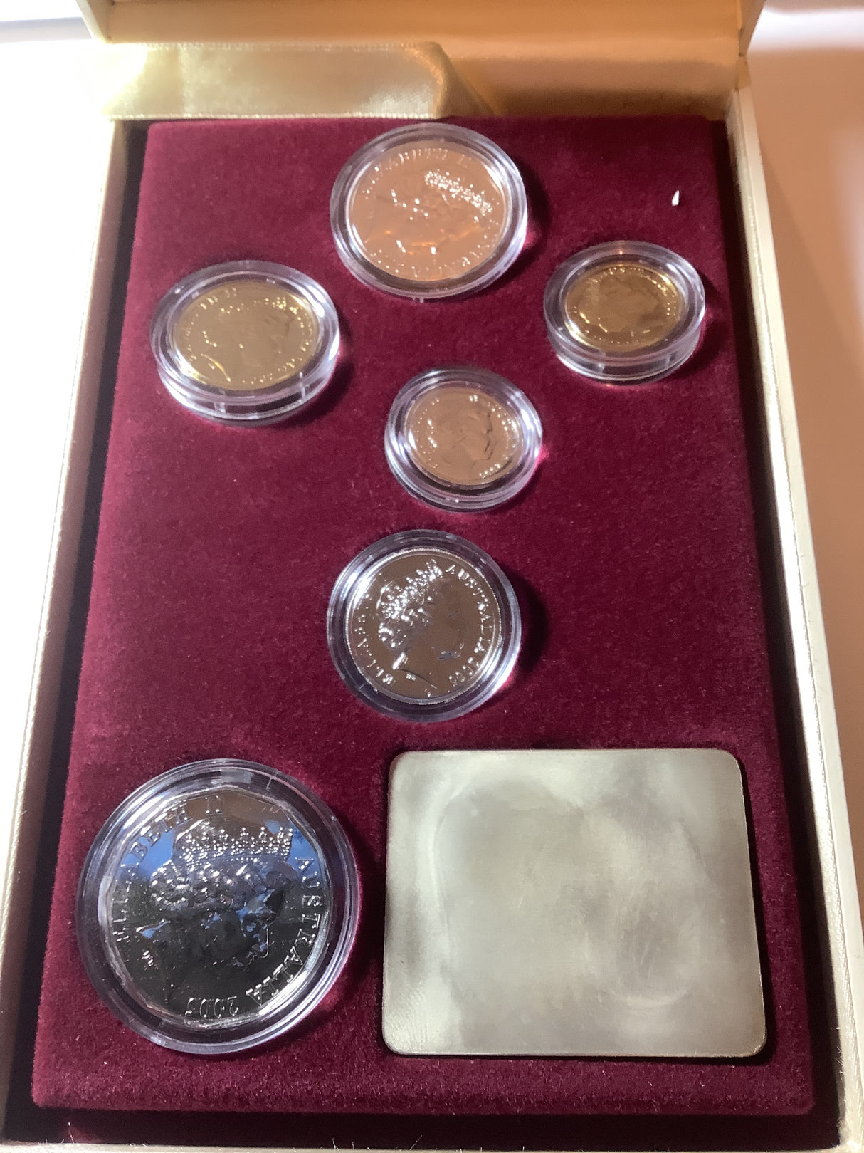 2005 Wedding Uncirculated Set.