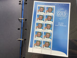 2004 Athens Olympic Games Australian Gold Medallist Stamp Album
