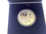 2018 Invictus Games $5 Fine Silver Selectively Gold Plated Coin