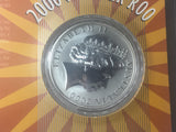 2000 Uncirculated $1 Kangaroo Silver