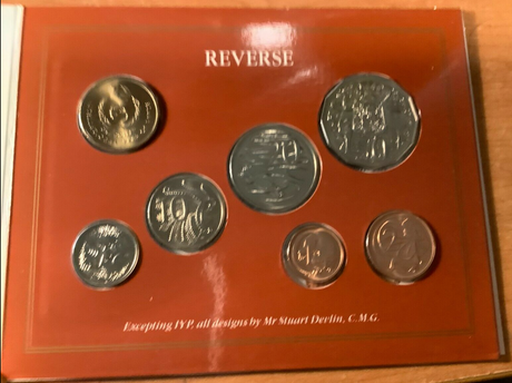 1986 6 coin Australian Uncirculated Set.