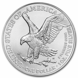 1oz American Silver Eagle BU (Type 2) 2021.