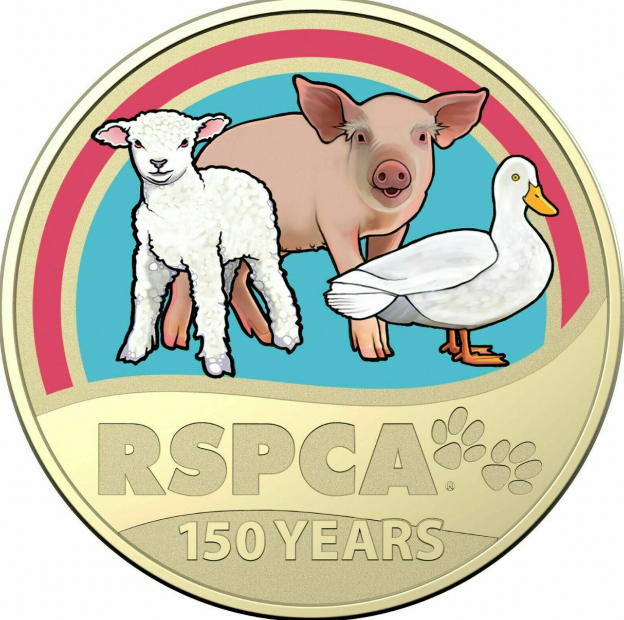 2021 RSPCA $1 coin. 150th Anniversary of the RSCPA Exclusive Card.