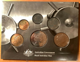 2010 Australian Six Coin Uncirculated Set. Special Edition. ANA World's Fair of Money.