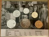 2015 6 Coin Australian Uncirculated Set. 50th Anniversary of the RAM.